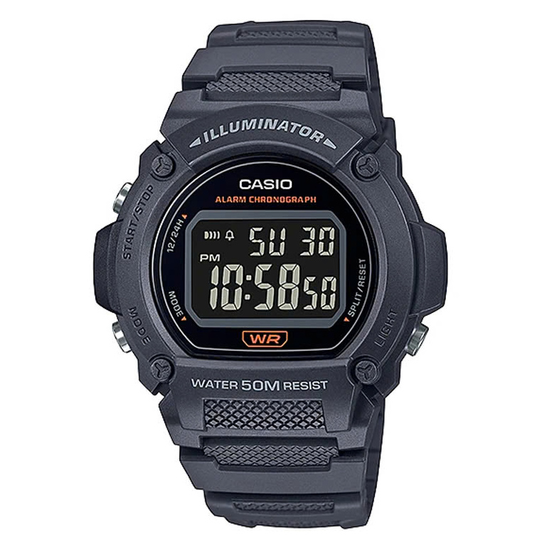 ĐỒNG HỒ NAM CASIO W-219H-8BVDF CHÍNH HÃNG